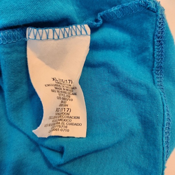 Tinkerbelle Disney Junior's Size XL 15/17 Short Sleeve T-Shirt - Picture 5 of 6